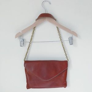 Buttery soft JCrew leather shoulder bag!